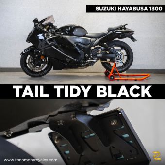 TAIL TIDY BLACK FOR SUZUKI HAYABUSA 1300