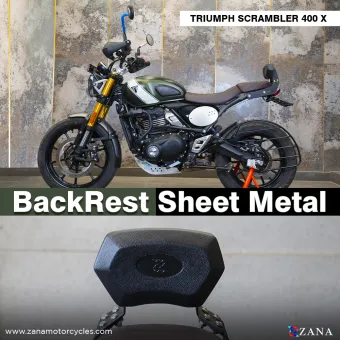 BACKREST SHEET METAL FOR TRIUMPH SCRAMBLER 400