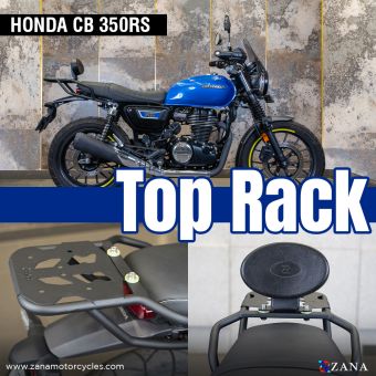 HONDA 350 RS TOP RACK WITH PLATE
