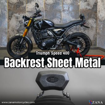 BACK REST SHEET METAL FOR TRIUMPH SPEED 400