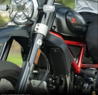 Heat Sink Guard + Oil Cooler Guard Set  For Ducati Scrambler