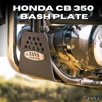 Bash Plate For Honda CB 350 2025 (Aluminum, Black)