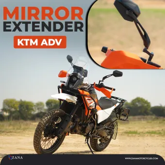 Mirror Extender For KTM ADV 390 2025 (Black )