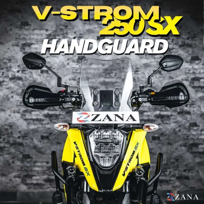 Hand Guard For Suzuki V Strom SX 250 (Black)
